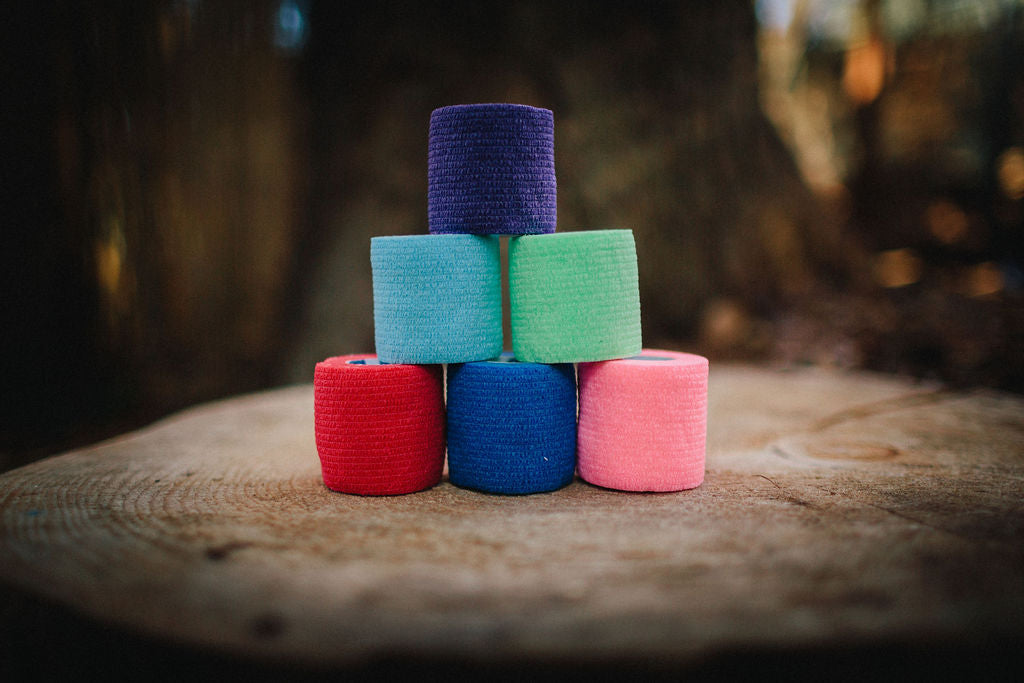 Self-adherent elastic bandage a.k.a. Vet, Cling or Sensi Wrap (2/order)